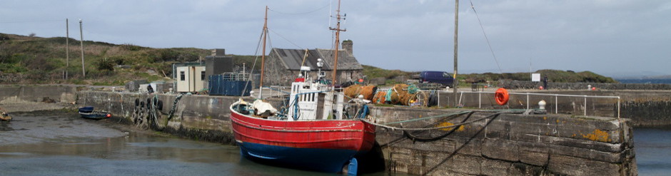 Boat, Cape Clear Island, County Cork